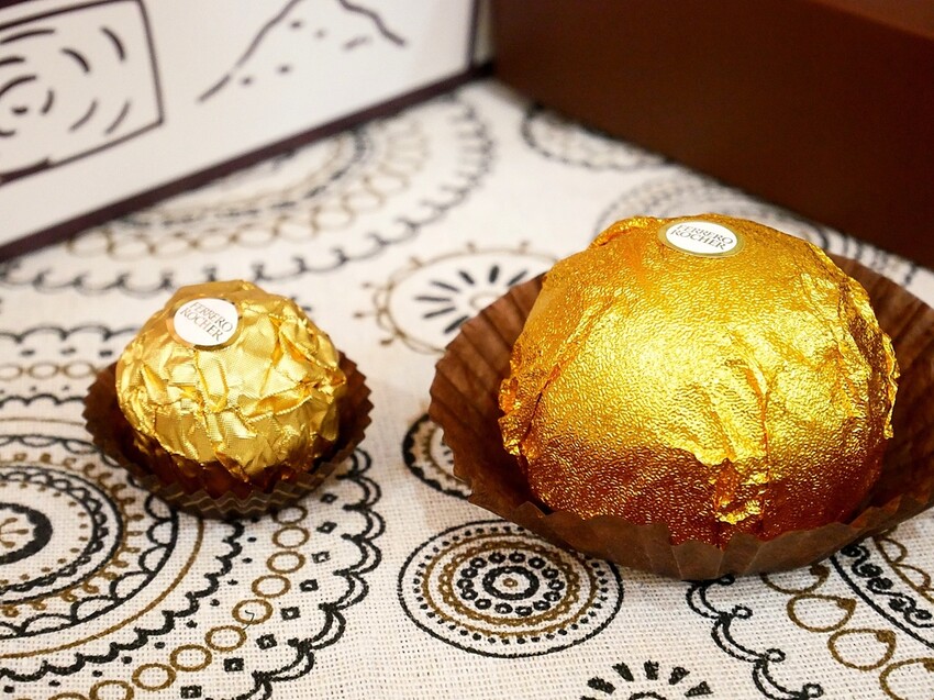 向陽手作-巨無霸金莎竟是大SIZE月餅，隱身在早餐店的人氣蛋