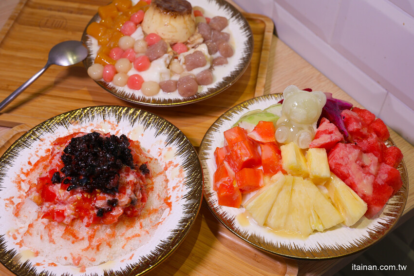 吃冰也可以品嘗新鮮原始的自然果味~天然水果創意冰品+復古番茄蜜餞冰、刨冰、雪花冰、泡麵、鍋燒、吐司通通有!台南文青網美冰店「阿順冰菓室」 @台南好Food遊