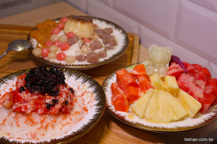 吃冰也可以品嘗新鮮原始的自然果味~天然水果創意冰品+復古番茄蜜餞冰、刨冰、雪花冰、泡麵、鍋燒、吐司通通有!台南文青網美冰店「阿順冰菓室」 @台南好Food遊