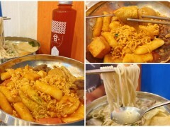 全台第一間24小時無人韓式拉麵店就開在中壢，半夜肚子餓來這裡吃就對了，滿滿的韓韓式泡麵你選