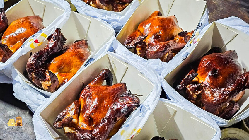 宜蘭縣壯圍鄉大仁哥蔗香脆皮桶仔雞開箱!全省巡迴風靡網路團購烤雞，教你如何訂購烤雞