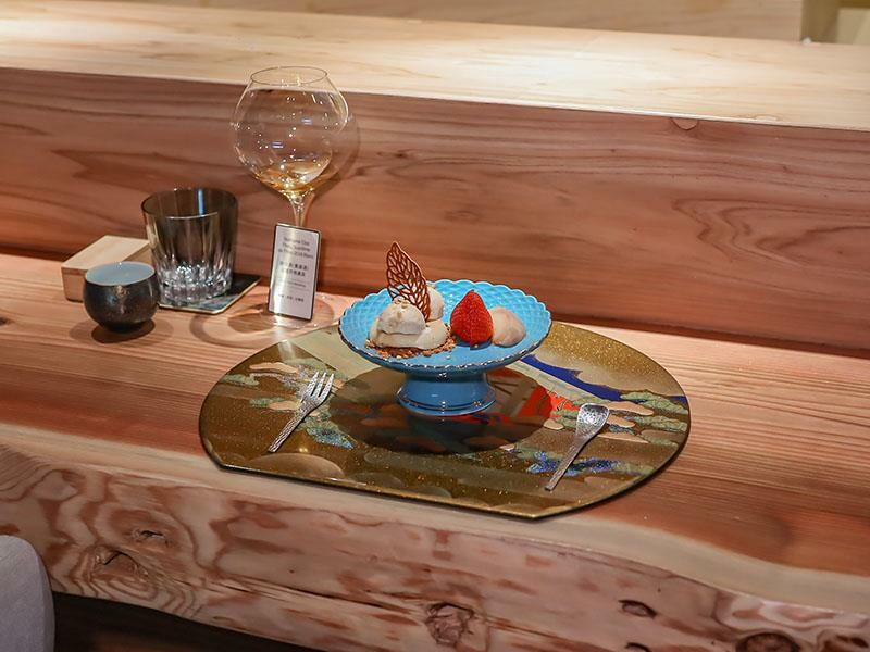 竹北裏月·晴酒新體驗:日式靜謐環境中品味中式料理。