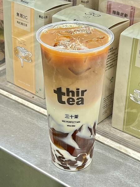 （台中飲料）三十茶台中逢甲店～超狂買一送一連續5週！烏龍凍古