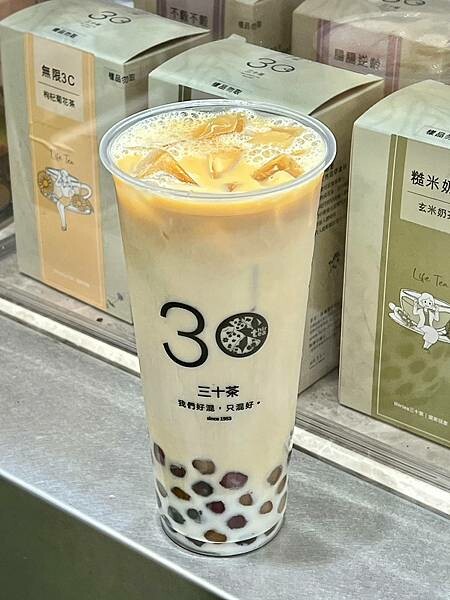 （台中飲料）三十茶台中逢甲店～超狂買一送一連續5週！烏龍凍古