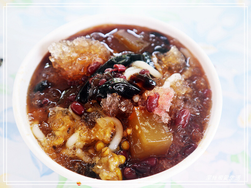 林口忠孝米苔目-新北林口/黑糖香氣濃郁~超Q彈米苔目冰