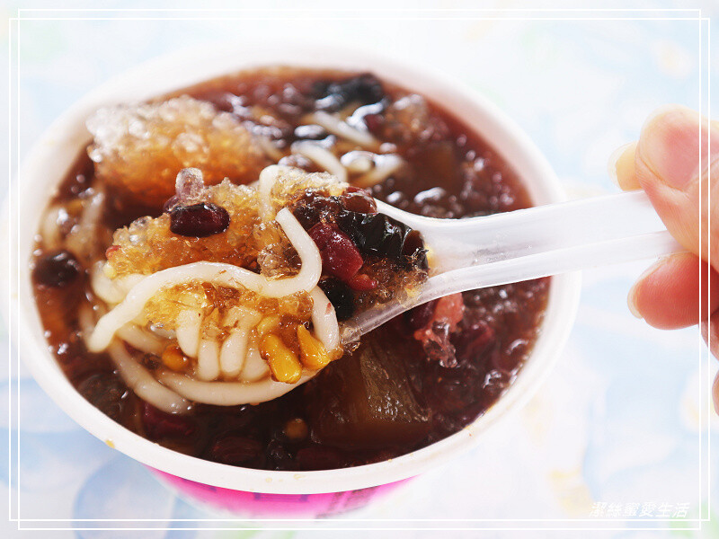 林口忠孝米苔目-新北林口/黑糖香氣濃郁~超Q彈米苔目冰