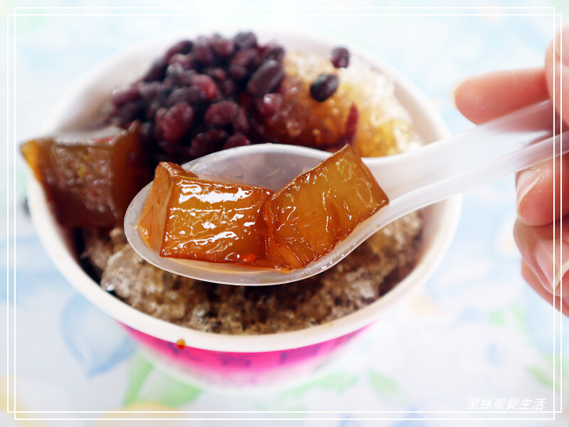 林口忠孝米苔目-新北林口/黑糖香氣濃郁~超Q彈米苔目冰