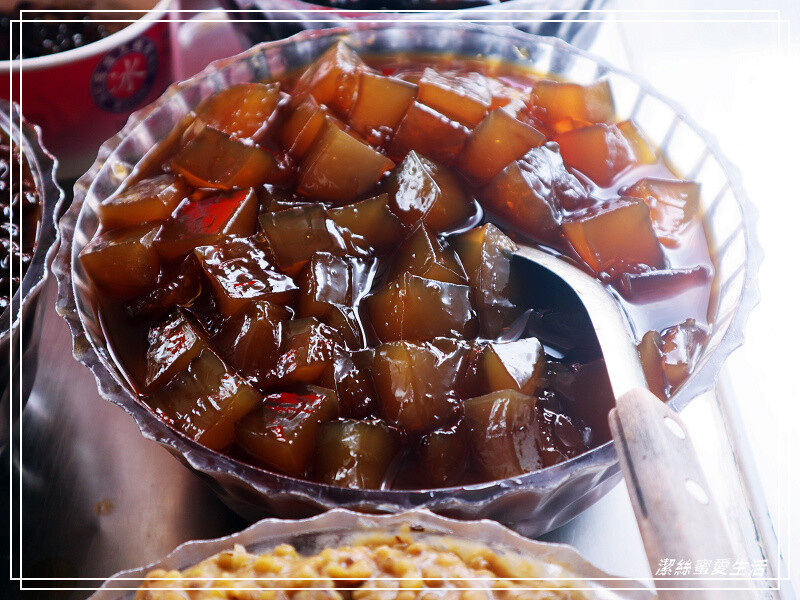 林口忠孝米苔目-新北林口/黑糖香氣濃郁~超Q彈米苔目冰