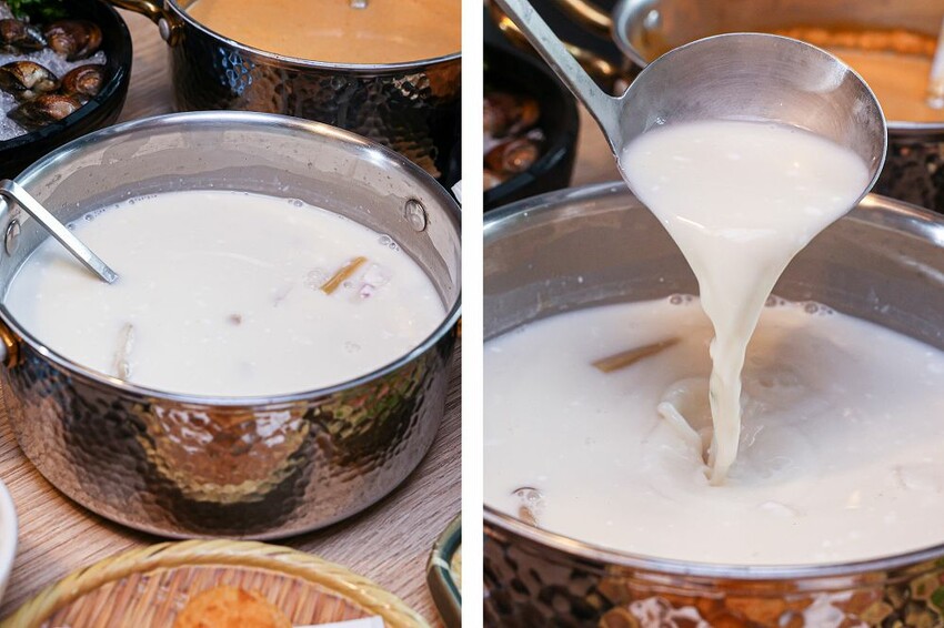 鍋泰山南洋鍋物台中大里店,超過30種蔬菜自助吧任你吃,冰淇淋、白飯、飲料通通有