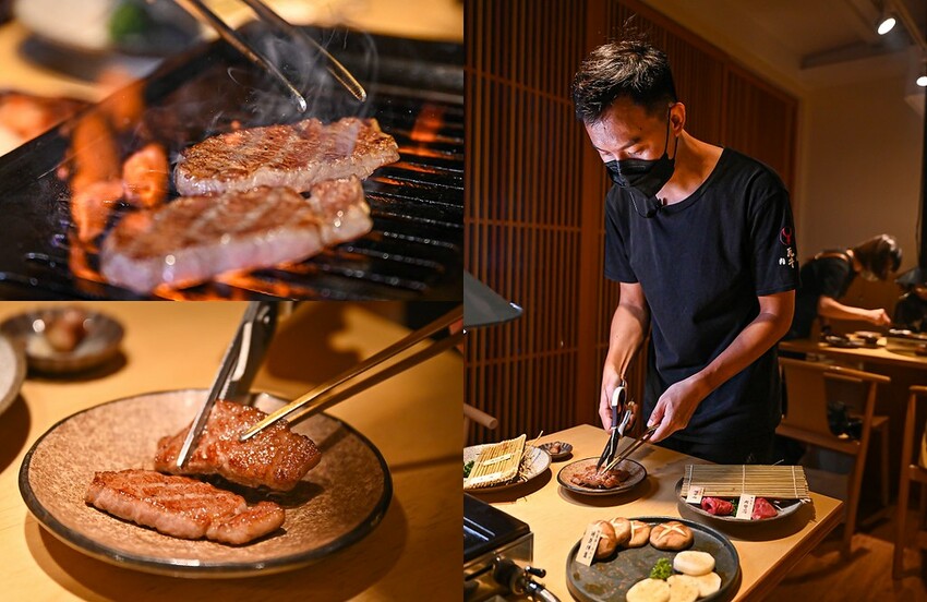 台中隱藏版燒肉推薦、日本A5和牛專賣，全程專人代烤-妮妮布魯