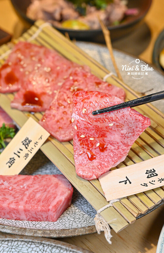 台中隱藏版燒肉推薦、日本A5和牛專賣，全程專人代烤-妮妮布魯