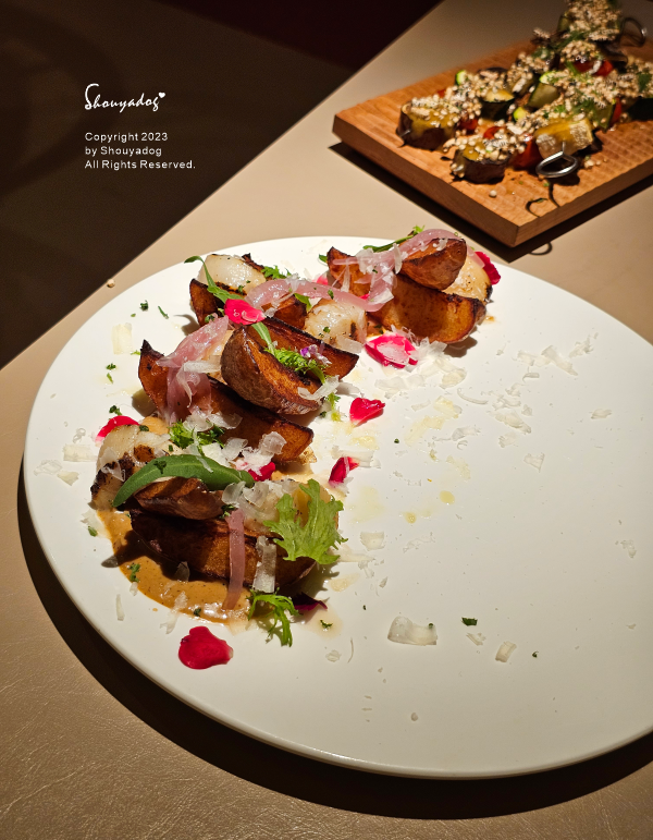 【台北餐酒館】嵩SUNG 法式黑松露油封鴨腿 南洋參巴醬碳烤