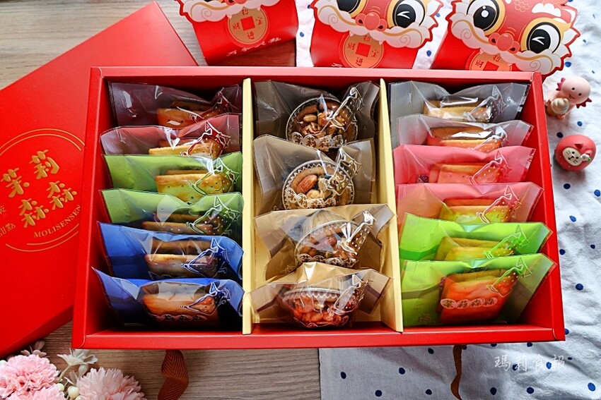 台中伴手禮|茉莉森森 嚴選食材手工牛嘎餅、堅果塔專賣店!禮盒團購美食推薦,滿額再享優惠折扣 - 瑪莉食報