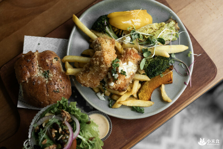 堅果光影｜晨食與光影問安｜台中早午餐｜西區下午茶｜新開幕 - 小米食