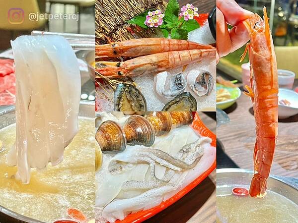 ＋（林口火鍋）採色鍋～活龍蝦海陸超澎派、入味滷牛肚超彈、九尾