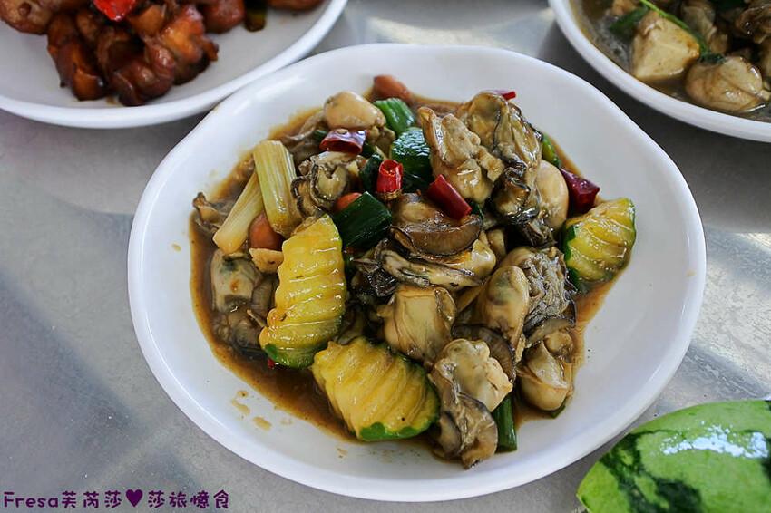 嘉義吃到飽【龍海全蚵宴】新鮮肥美大蚵仔任你吃!多達20道炸物熱炒.汽水甜點│高跟鞋教堂│布袋美食