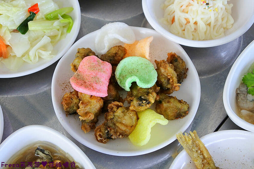 嘉義吃到飽【龍海全蚵宴】新鮮肥美大蚵仔任你吃!多達20道炸物熱炒.汽水甜點│高跟鞋教堂│布袋美食