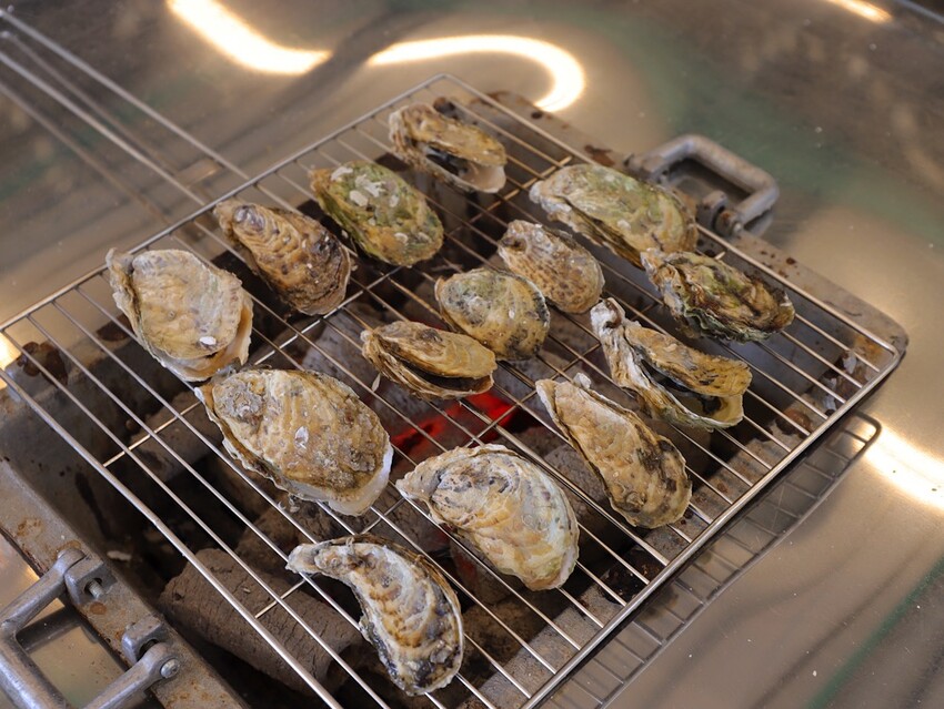 嘉義吃到飽推薦/龍海全蚵宴399鮮蚵吃到飽：嘉義高跟鞋教堂旁CP值最高!炭烤鮮蚵任你吃到飽/20多道熱炒料理.海鮮炸物.特色冷盤.暖胃熱湯通通任你吃/新開幕不限時.超划算 - 進食的巨鼠