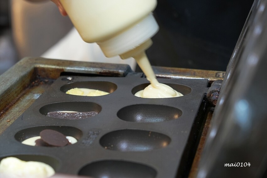 台北市大安區臨江夜市（原通化夜市）美食推薦｜雅米現烤甜甜圈&雞蛋糕～在台北也吃的到檜木甜甜圈，早餐、點心、下午茶