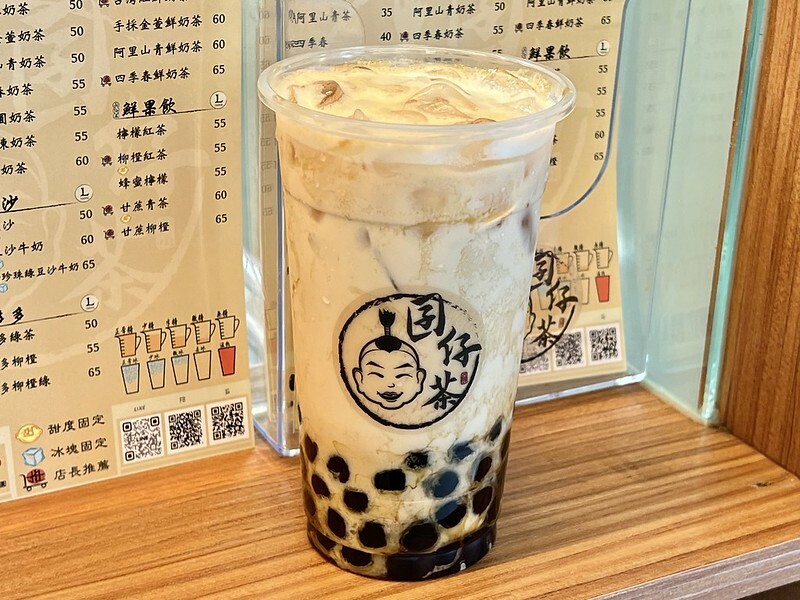 （基隆飲料）囝仔茶手搖飲專賣店～甘蔗青茶清爽開胃、黑糖珍珠Q