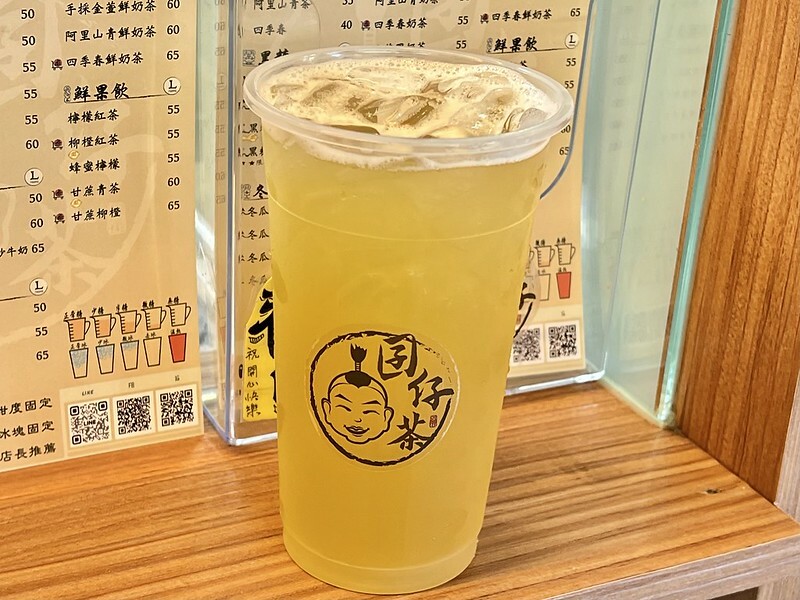 （基隆飲料）囝仔茶手搖飲專賣店～甘蔗青茶清爽開胃、黑糖珍珠Q