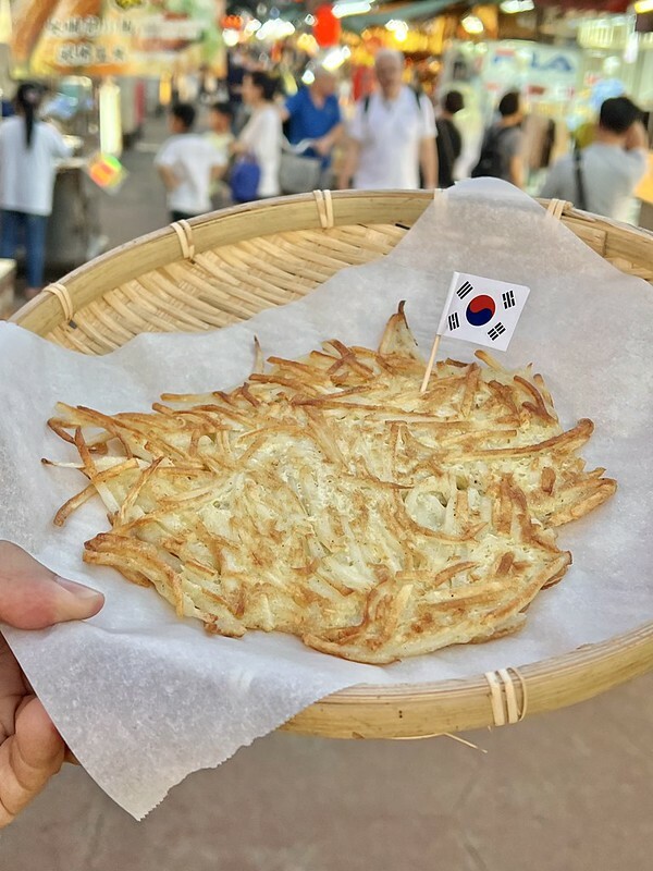 ＋（台北韓式煎餅）好久不煎韓式煎餅～通化夜市新開幕韓式小吃！