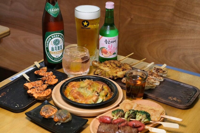貳參日式串燒｜明太子控會愛的平價串燒店，每串最低15元起就能吃! - 肉依小姐吃什麼