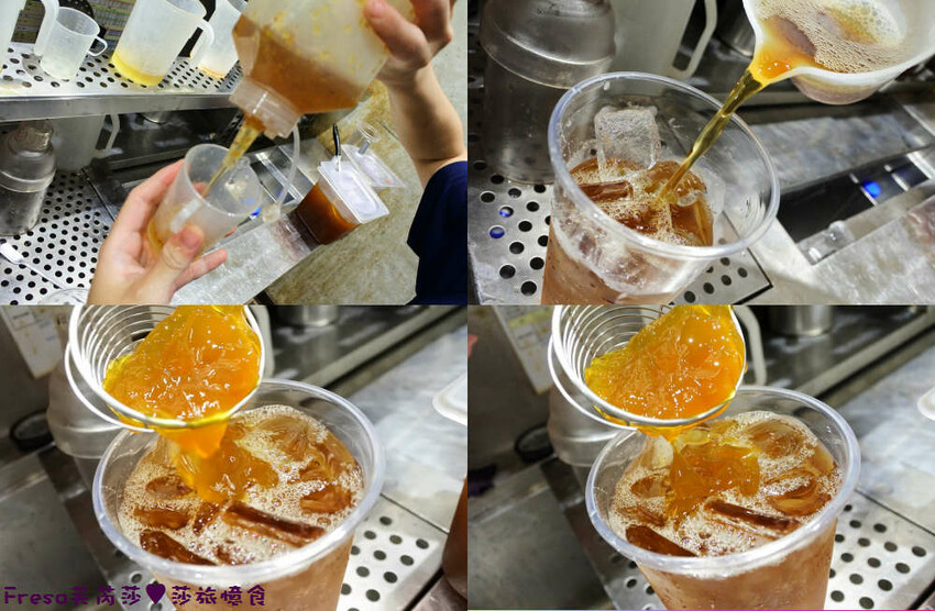 高雄飲料【垕飲】桂花凍＋桂花粉粿的桂香滋味！加厚雙餡芋泥厚片吐司超過癮│厚香蒜特好吃│左營美食