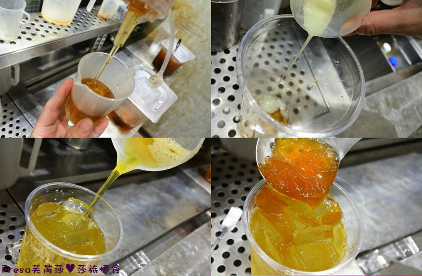 高雄飲料【垕飲】桂花凍＋桂花粉粿的桂香滋味！加厚雙餡芋泥厚片吐司超過癮│厚香蒜特好吃│左營美食