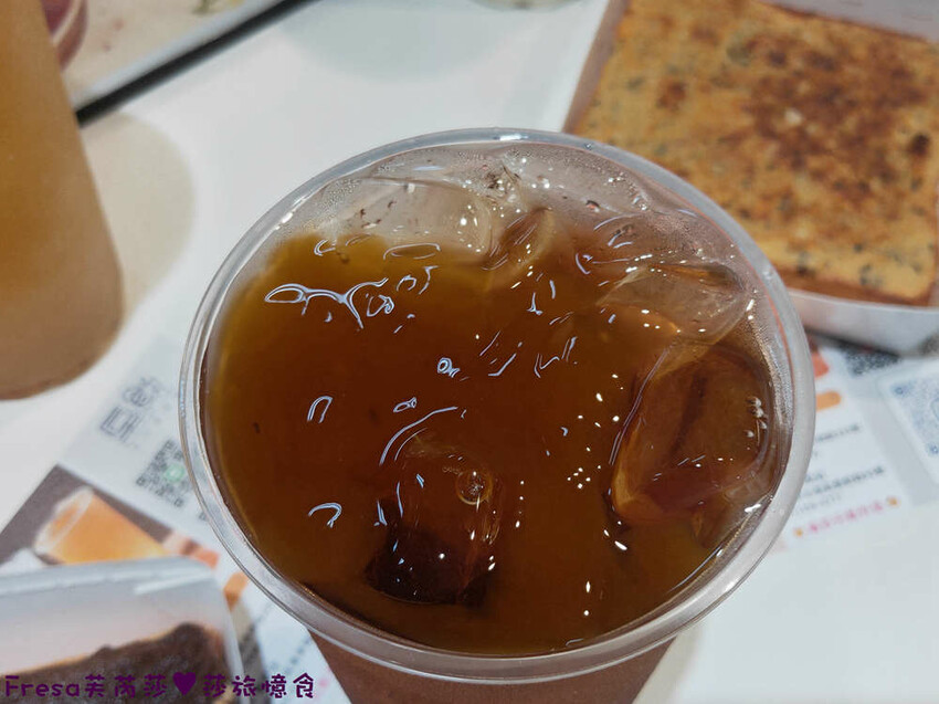 高雄飲料【垕飲】桂花凍＋桂花粉粿的桂香滋味！加厚雙餡芋泥厚片吐司超過癮│厚香蒜特好吃│左營美食