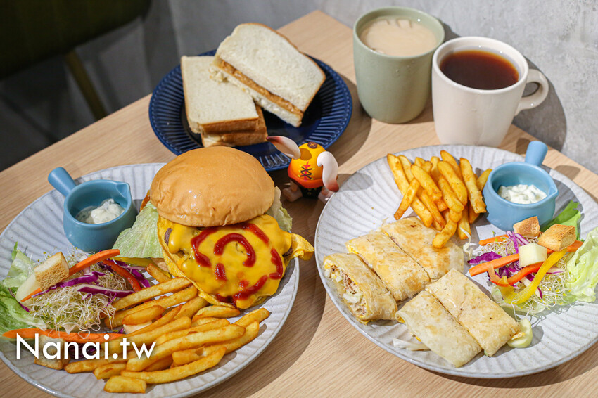 新開店！鹿港市場旁早午餐，給料不手軟，必嘗美式芥末起司牛肉漢堡、千島豬肉排山形吐司，Irene’s艾瑞斯晨食