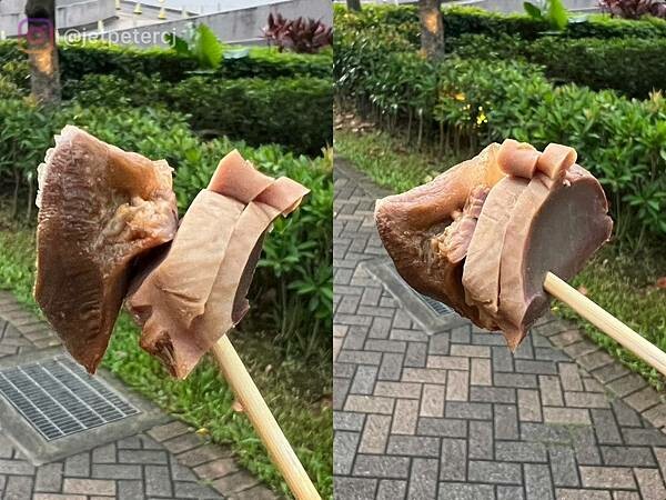 (林口滷味)林口煙燻鴨翅~市場無名煙燻雞鴨攤位!大顆鴨胗居然