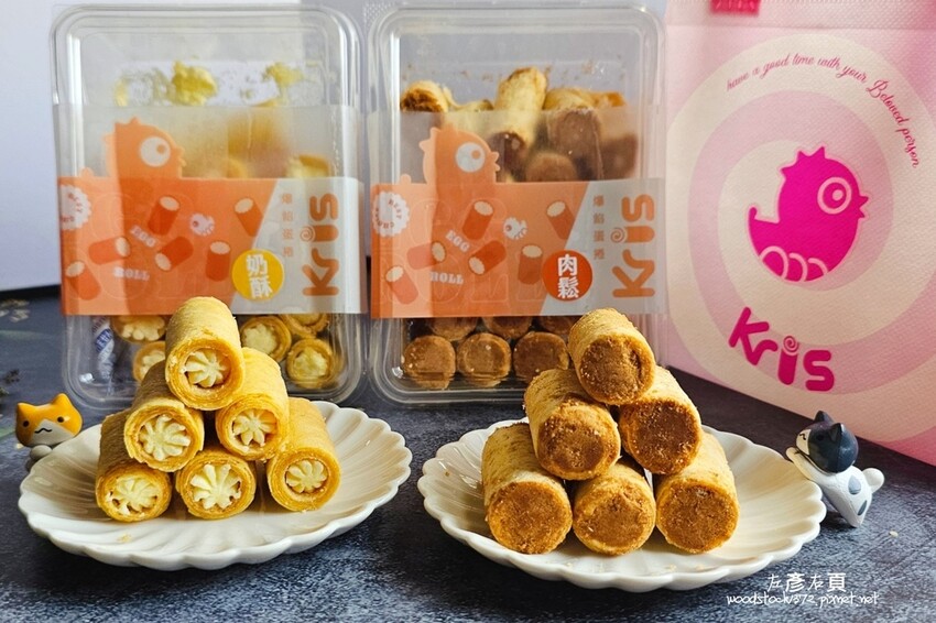 【台中蛋捲開箱】克里酥蛋捲評價|辦公室下午茶推薦|2024年