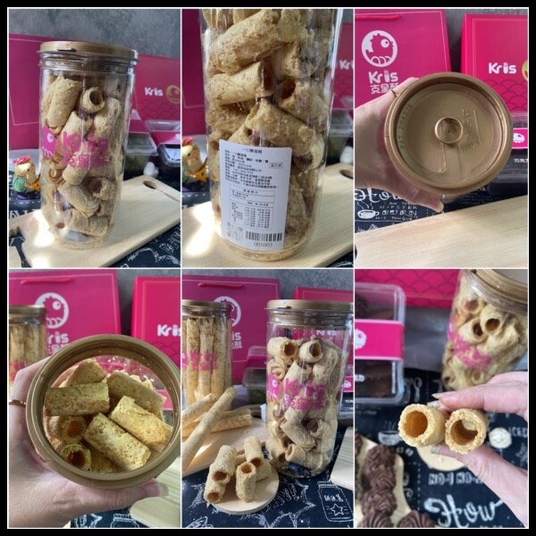 【宅配美食/台中伴手禮推薦】【Kris克里酥蛋捲】 一口一