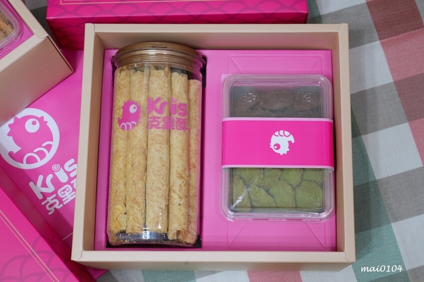 台中伴手禮｜Kris克里酥～台中逢甲夜市伴手禮推薦，蛋捲、曲