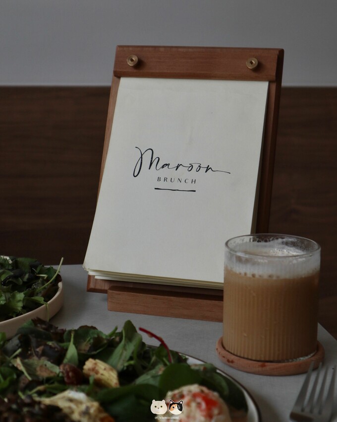 嘉義縣政府附近|Maroon栗色早午餐咖啡廳．隱身於純樸鄉鎮