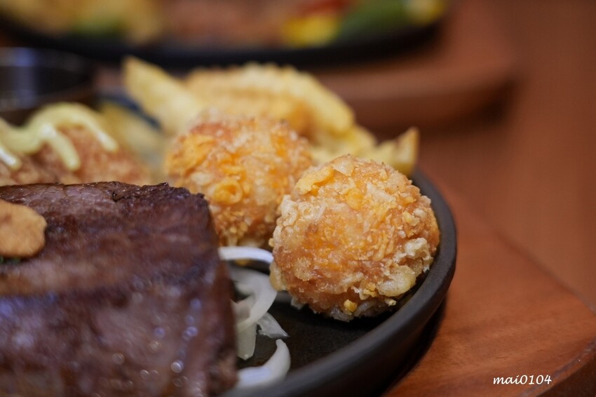 林口牛排推薦｜炙り庵steak牛排龜山長庚店～用餐享自助吧牛筋湯、牛滷汁及明治百吉冰淇淋無限供應