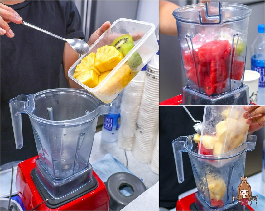 新開幕，新鮮現打果汁不加水不加糖，口感濃郁好喝！可愛店貓當家超療癒