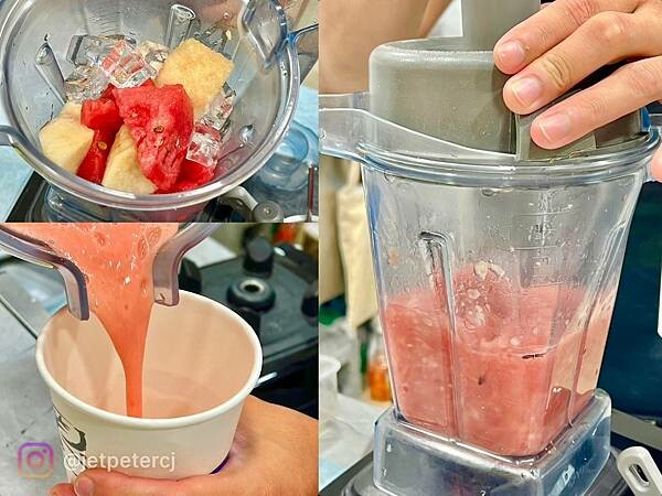 *（士林果汁）灰小丸果汁店～獨特西瓜水梨汁、超濃木瓜牛奶、火