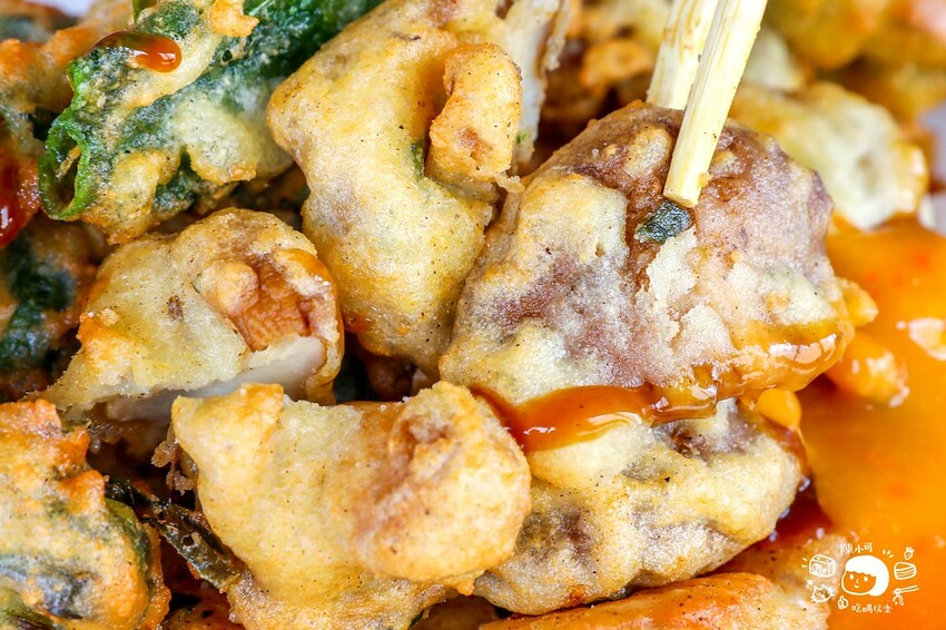 創意扣仔嗲，食尚玩家推薦！菜單10元起～點滿一大盤現炸好吃