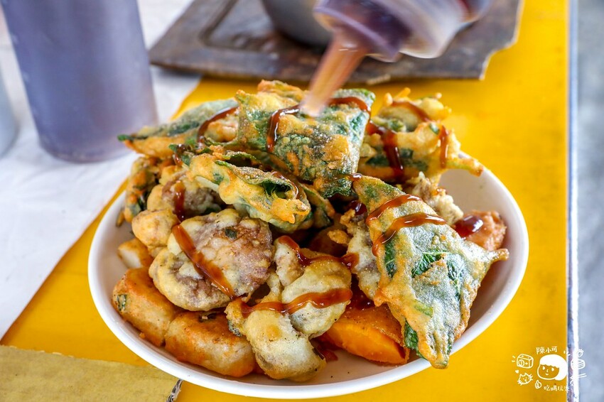 創意扣仔嗲，食尚玩家推薦！菜單10元起～點滿一大盤現炸好吃