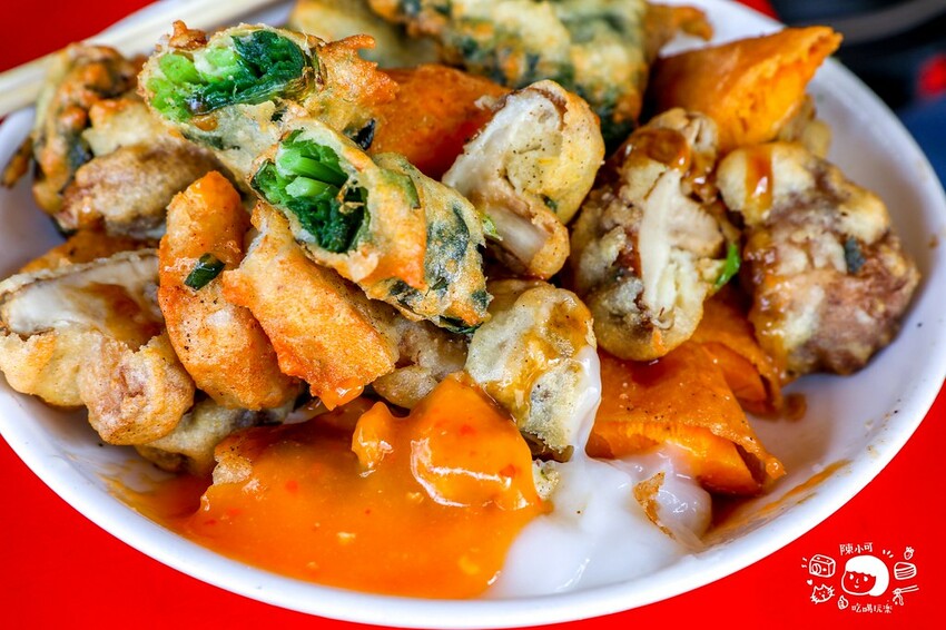 創意扣仔嗲，食尚玩家推薦！菜單10元起～點滿一大盤現炸好吃