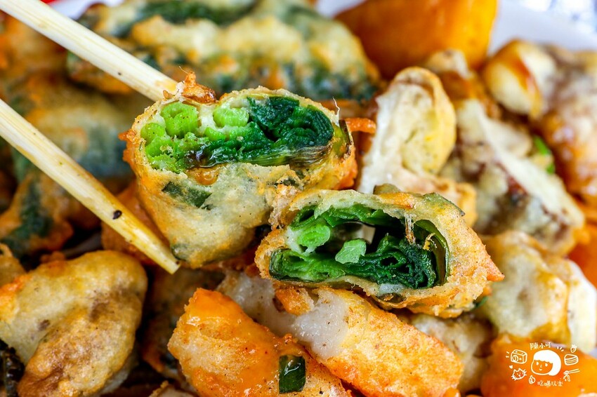 創意扣仔嗲，食尚玩家推薦！菜單10元起～點滿一大盤現炸好吃