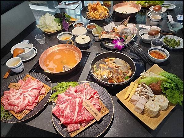 南投埔里《渡之島日高鍋物》豔夏也擋不住的火鍋饗宴！壽喜燒、牛奶鍋與20+時蔬的極致誘惑