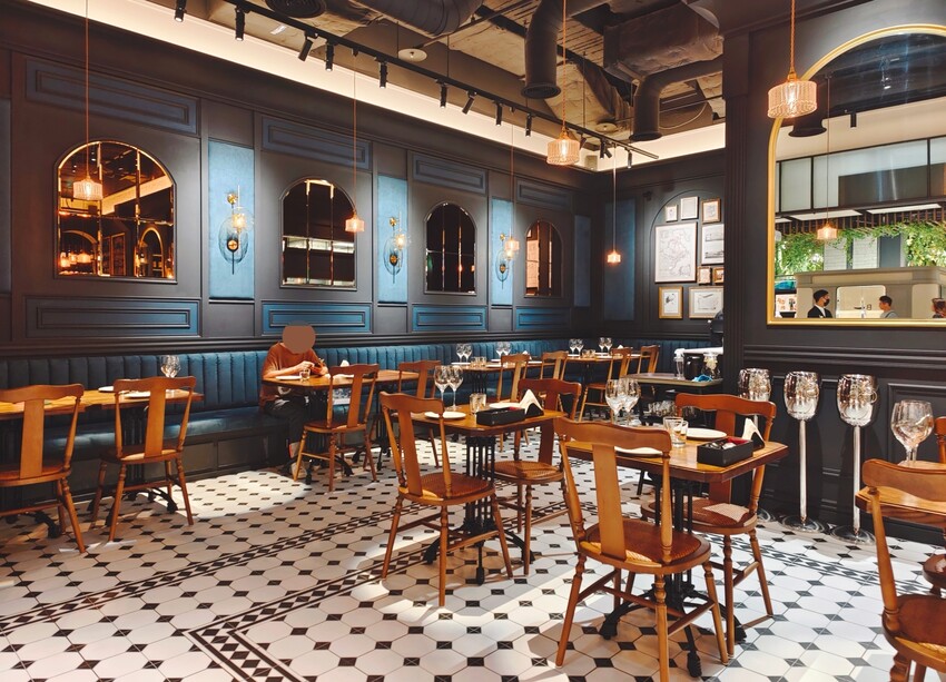 捷運劍南路站美食 JK STUDIO 法式餐酒館大直忠泰店 市區中的小巴黎