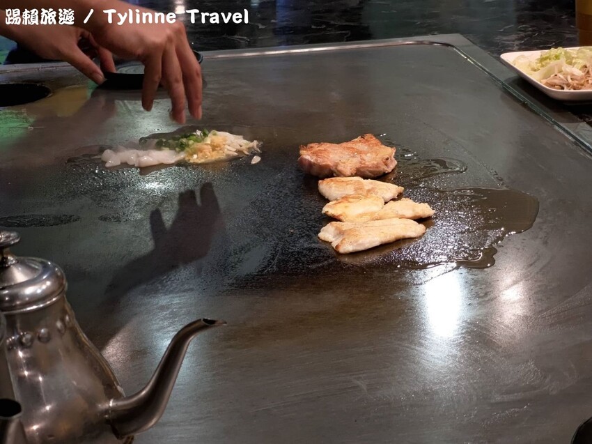 【新店美食】鐵皮屋鐵板燒,招牌菲力、鮮甜干貝 | 經典海陸雙人套餐 | 精緻平價鐵板燒 | 大坪林捷運站