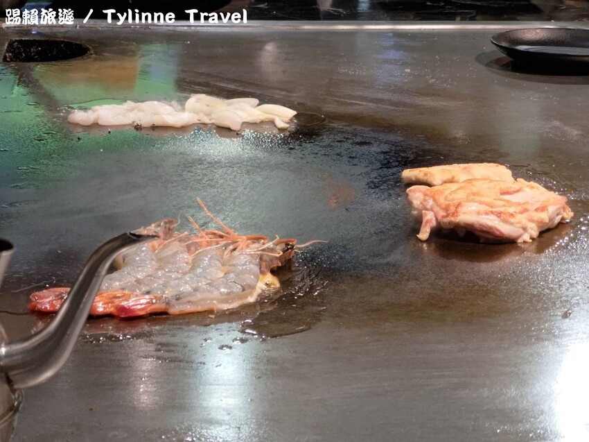 【新店美食】鐵皮屋鐵板燒,招牌菲力、鮮甜干貝 | 經典海陸雙人套餐 | 精緻平價鐵板燒 | 大坪林捷運站