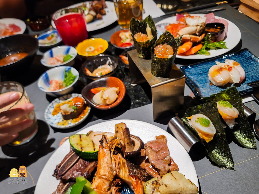 台北市士林區必吃吃到飽推薦旭集，種類豐富品質不錯，整體算可吃日式料理不錯