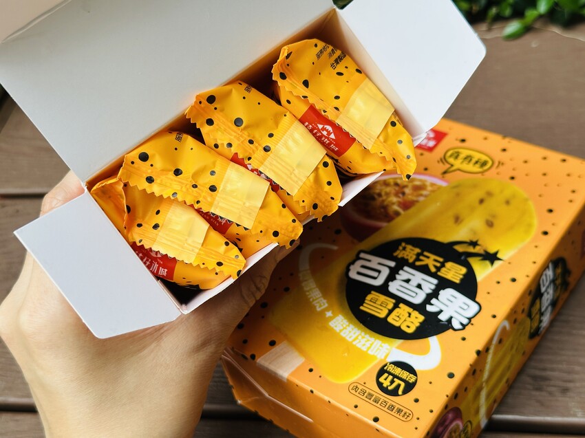 【全聯水果冰棒推薦 _枝仔冰城】金果山竹雪酪 & 滿天星百香