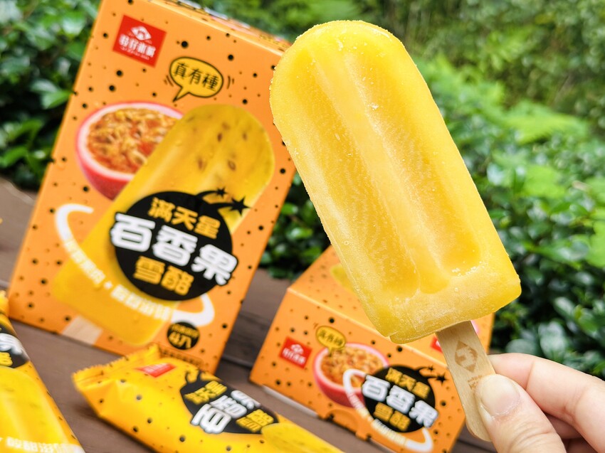 【全聯水果冰棒推薦 _枝仔冰城】金果山竹雪酪 & 滿天星百香